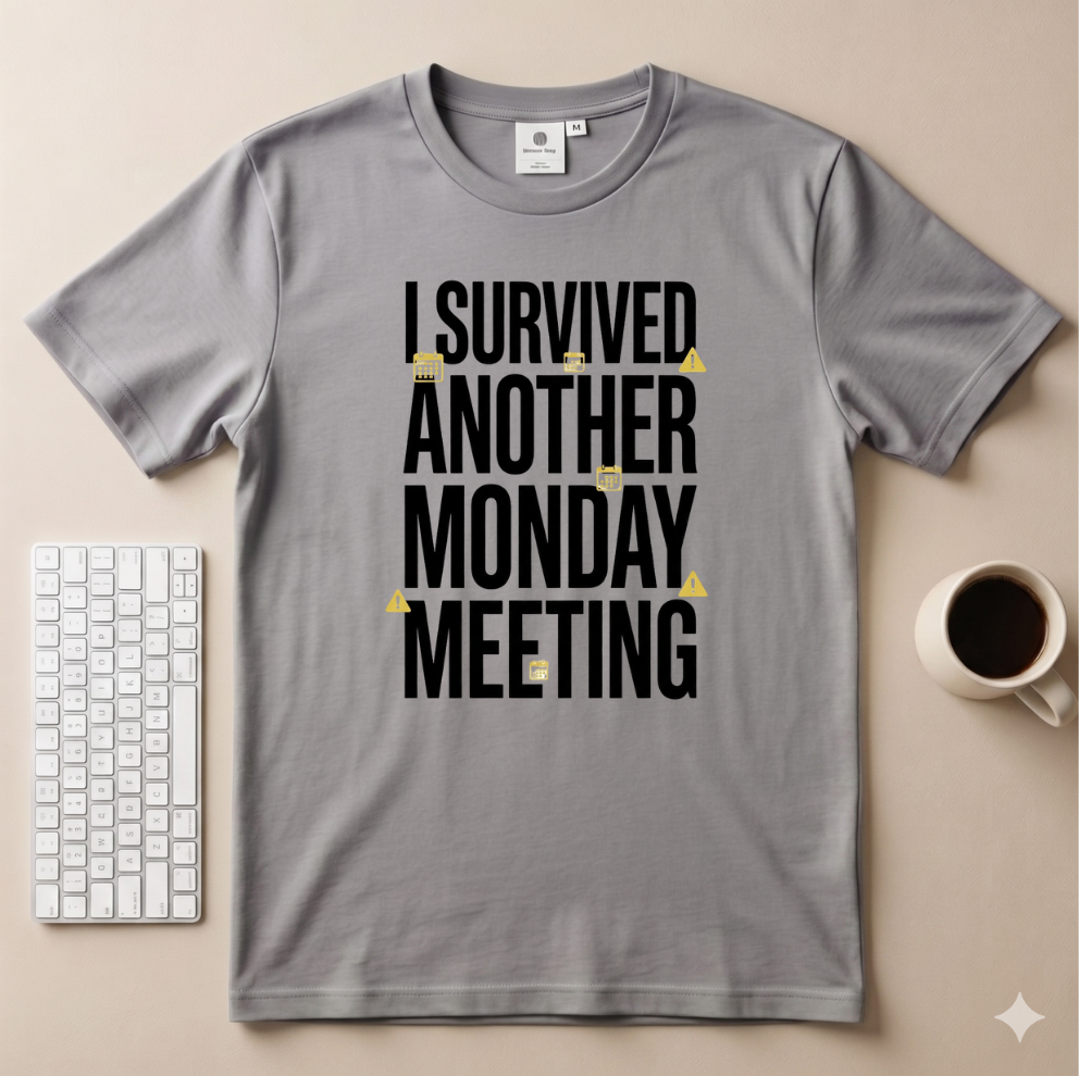 I Survived Another Monday Meeting T-Shirt