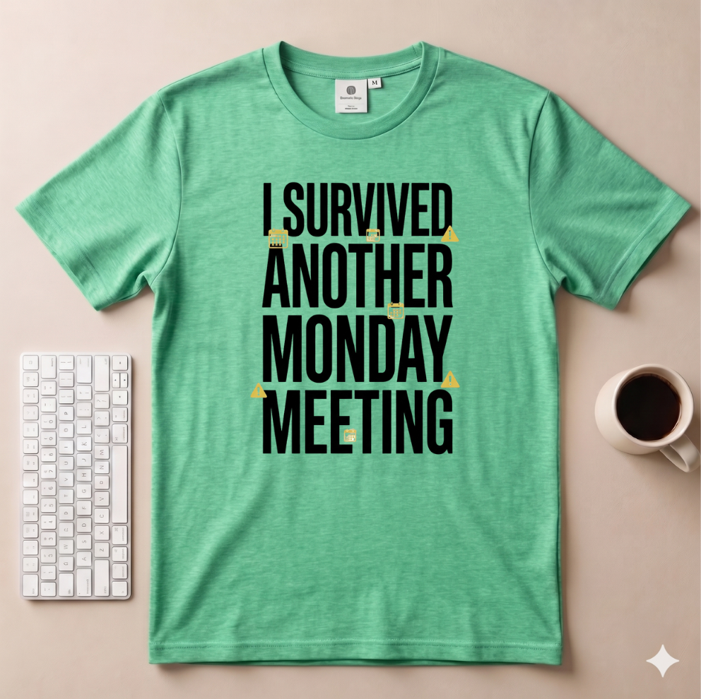 I Survived Another Monday Meeting T-Shirt