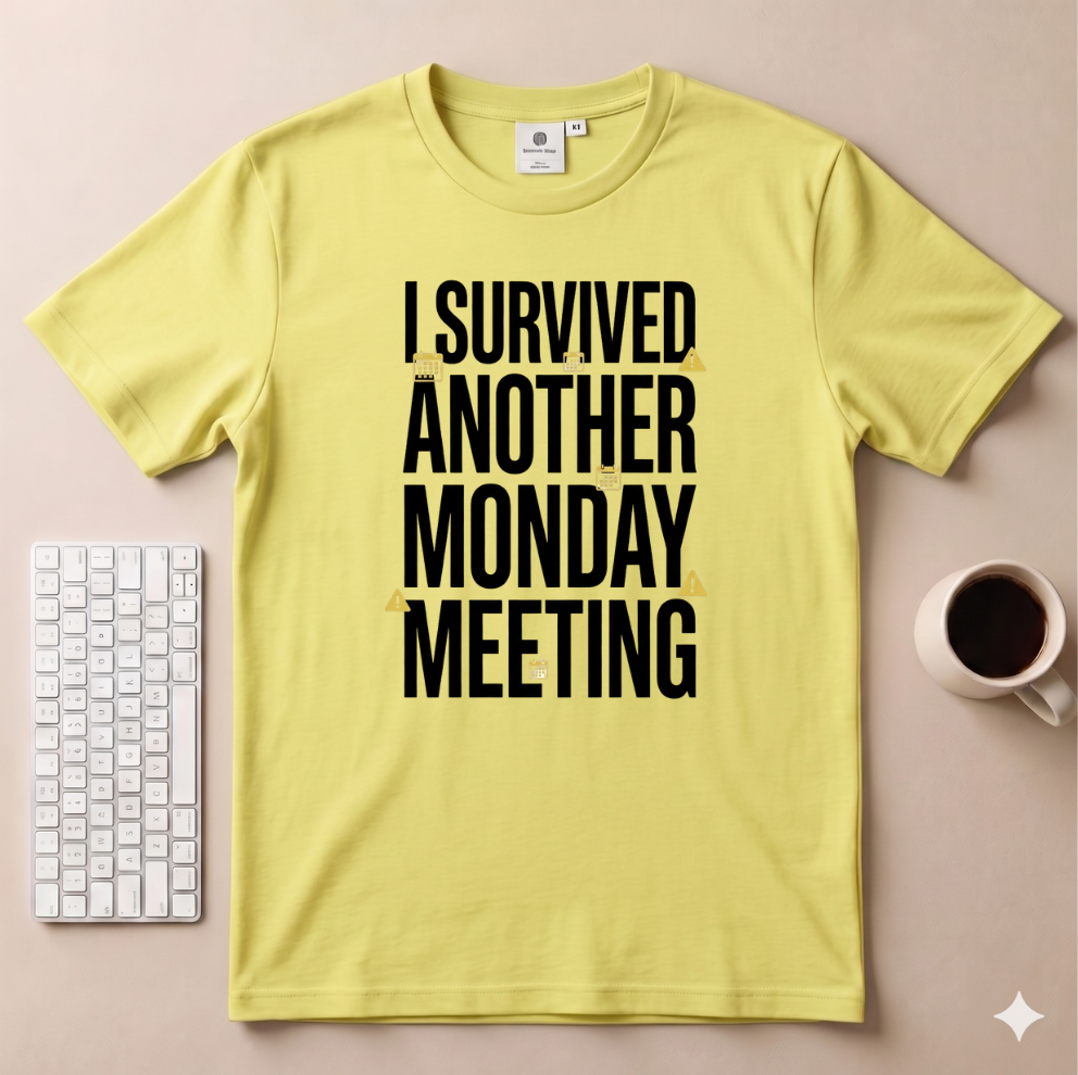 I Survived Another Monday Meeting T-Shirt