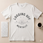 Logging Off Mentally T-Shirt