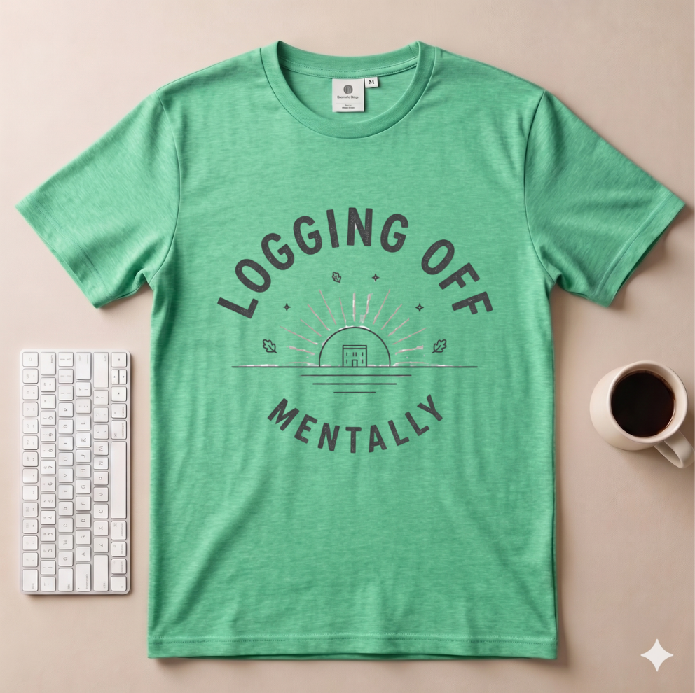 Logging Off Mentally T-Shirt