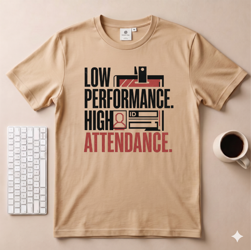 Low performance High Attendance T-Shirt