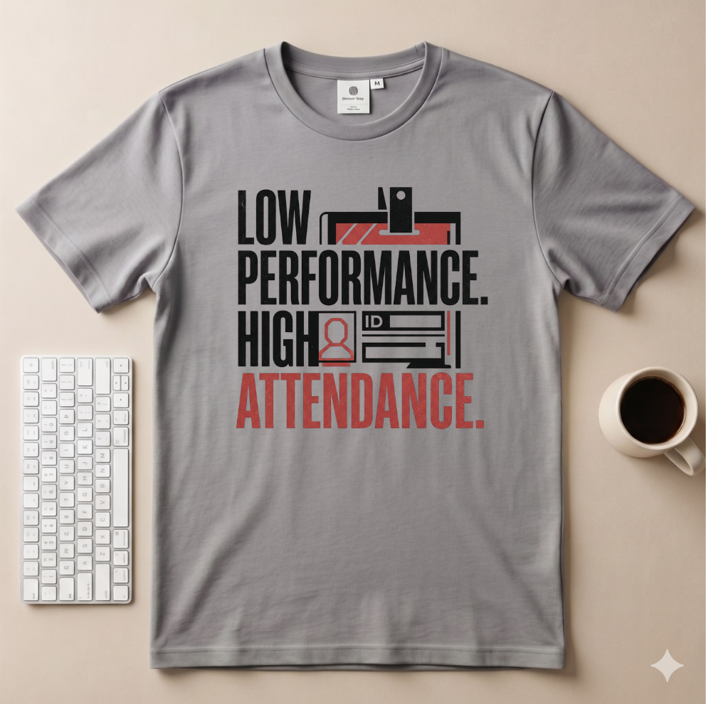 Low performance High Attendance T-Shirt