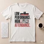 Low performance High Attendance T-Shirt