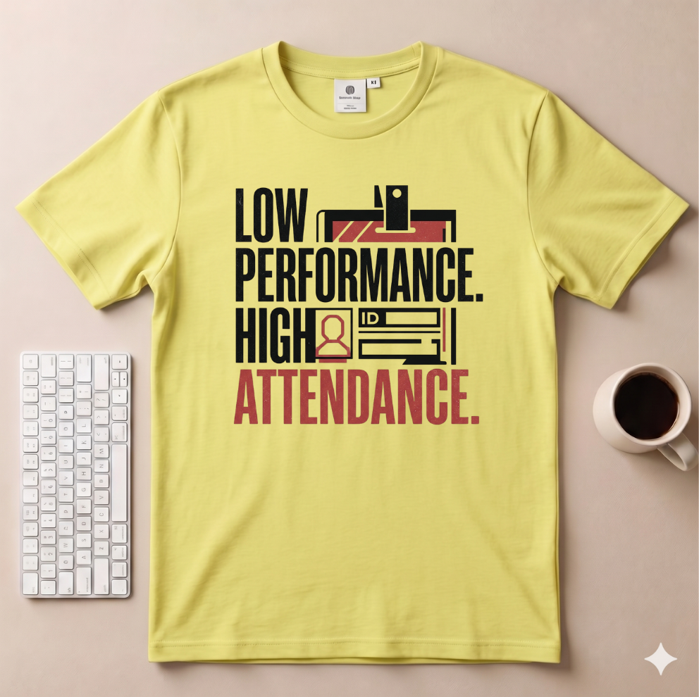 Low performance High Attendance T-Shirt