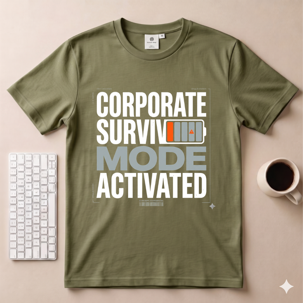 Corporate Surviving mode Activated T-Shirt