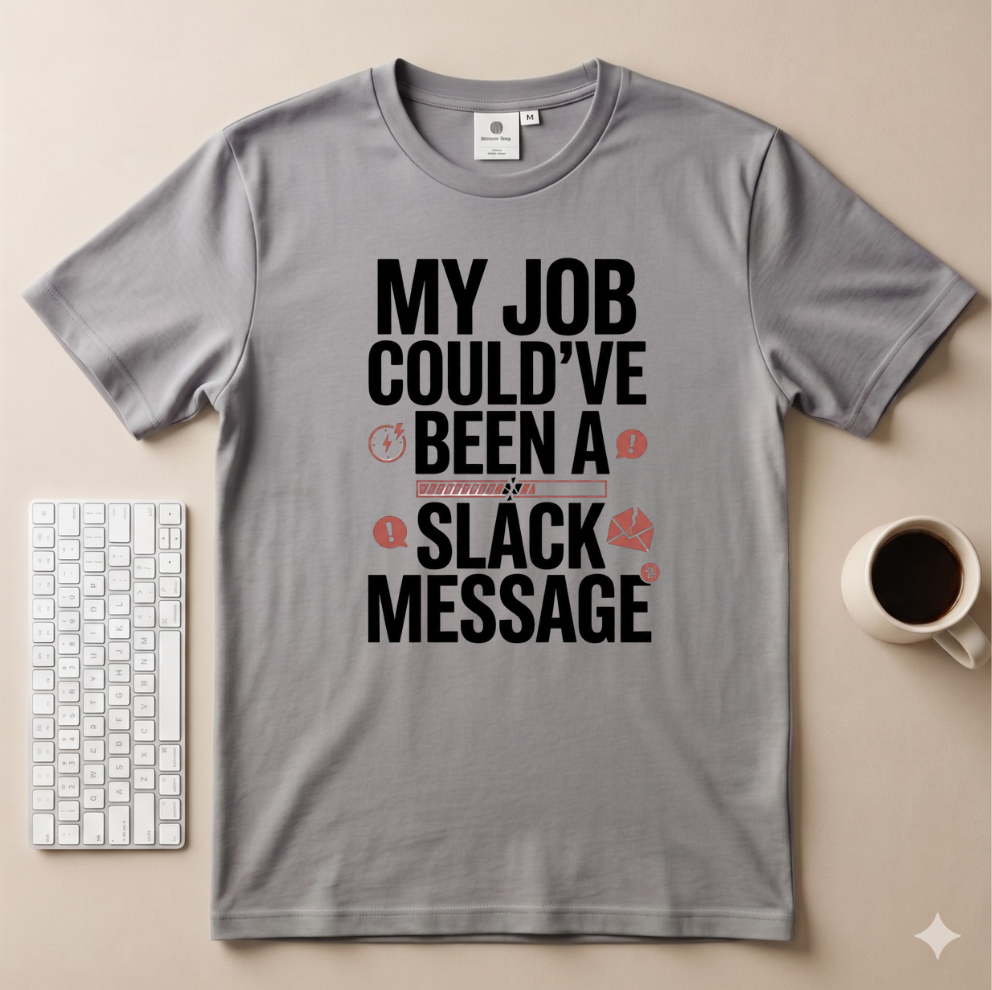 My Job Could’ve been a Slack Message T-Shirt