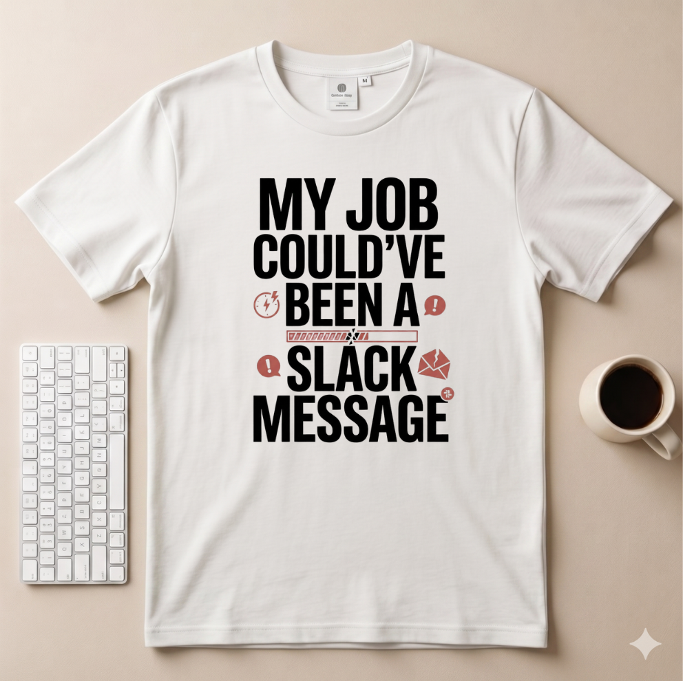 My Job Could’ve been a Slack Message T-Shirt