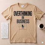 Overthinking in Business Casual T-Shirt