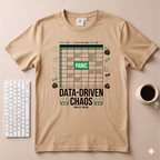 Panic Data Driven Chaos T-Shirt