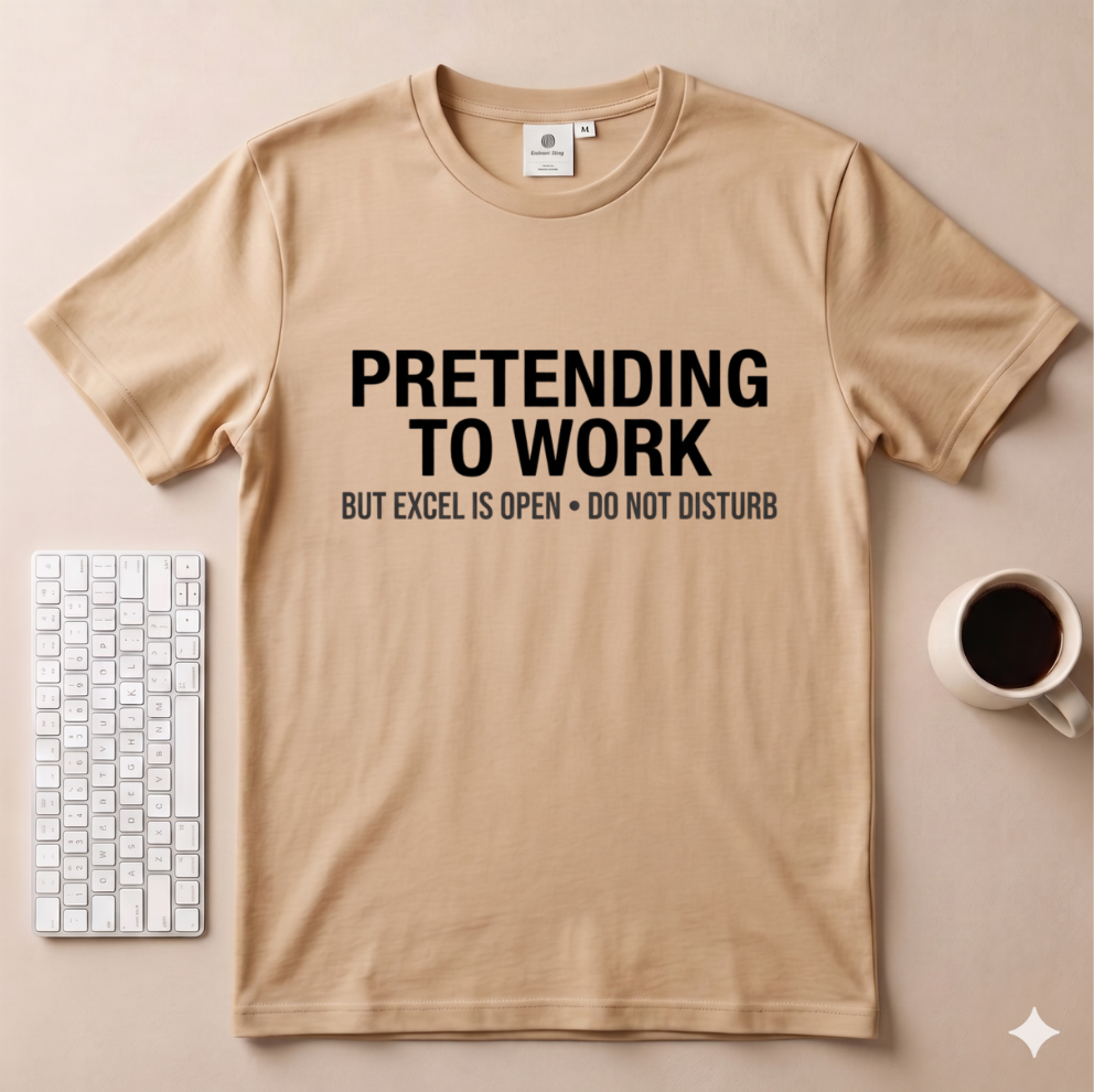 Pretending to Work T-Shirt
