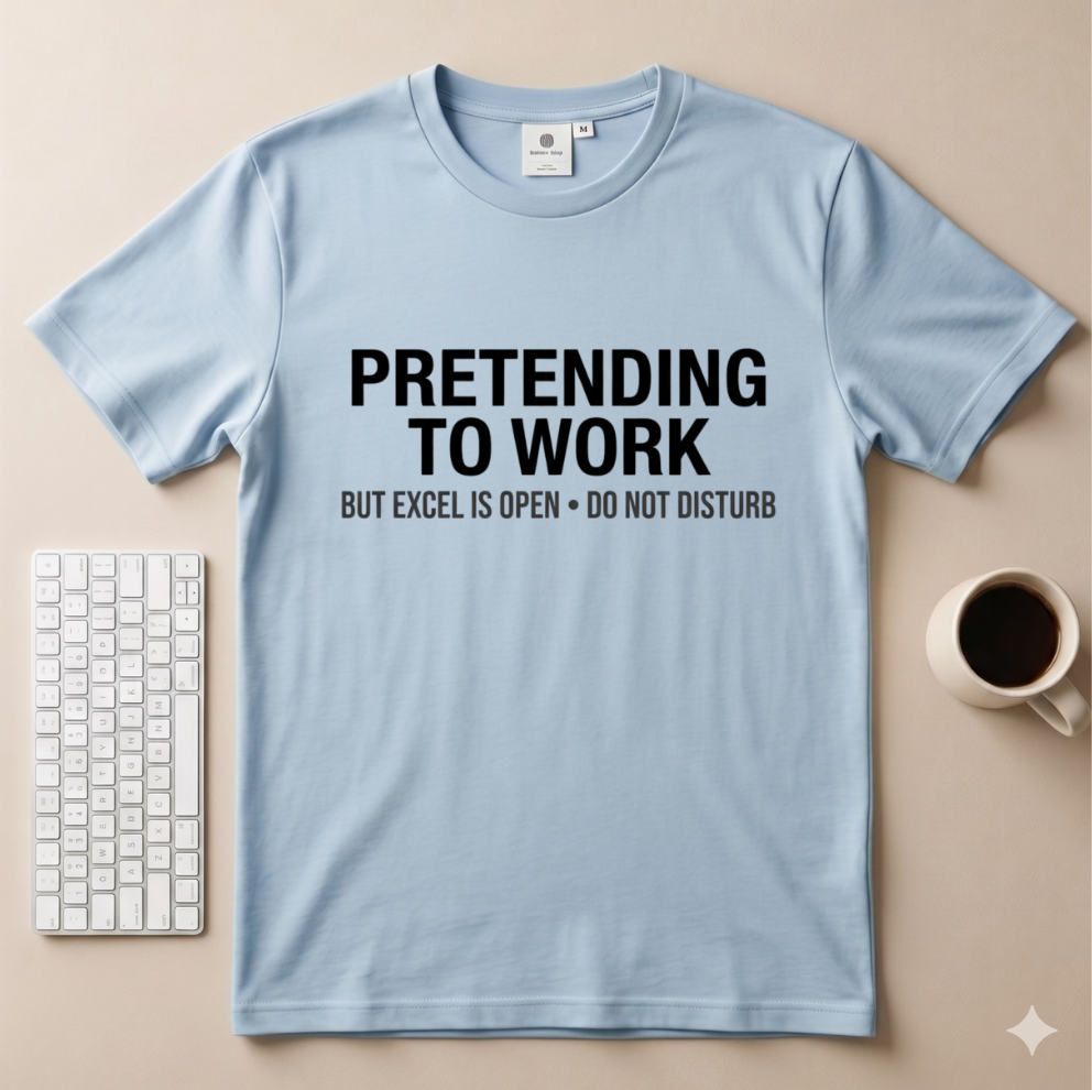 Pretending to Work T-Shirt