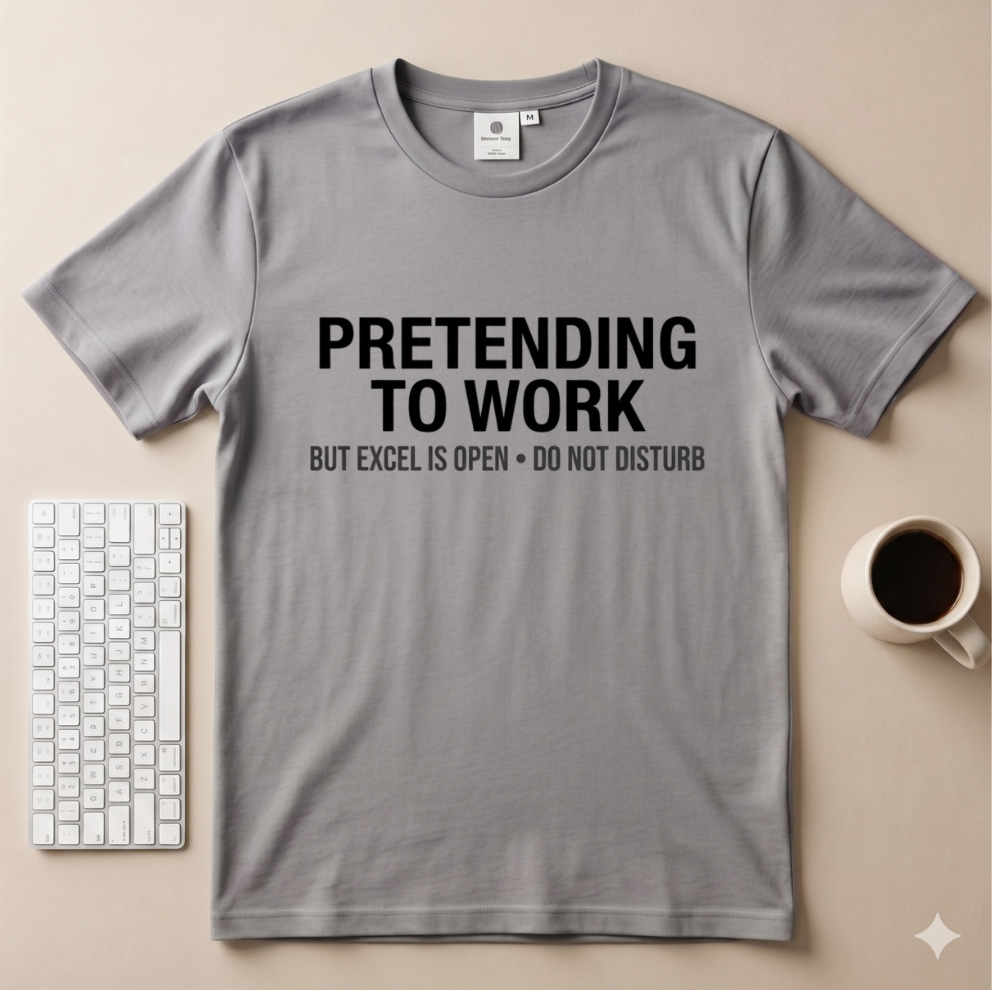 Pretending to Work T-Shirt