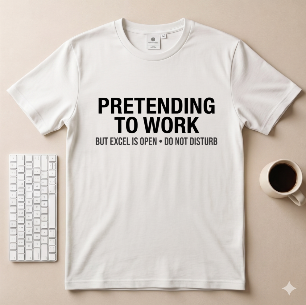 Pretending to Work T-Shirt