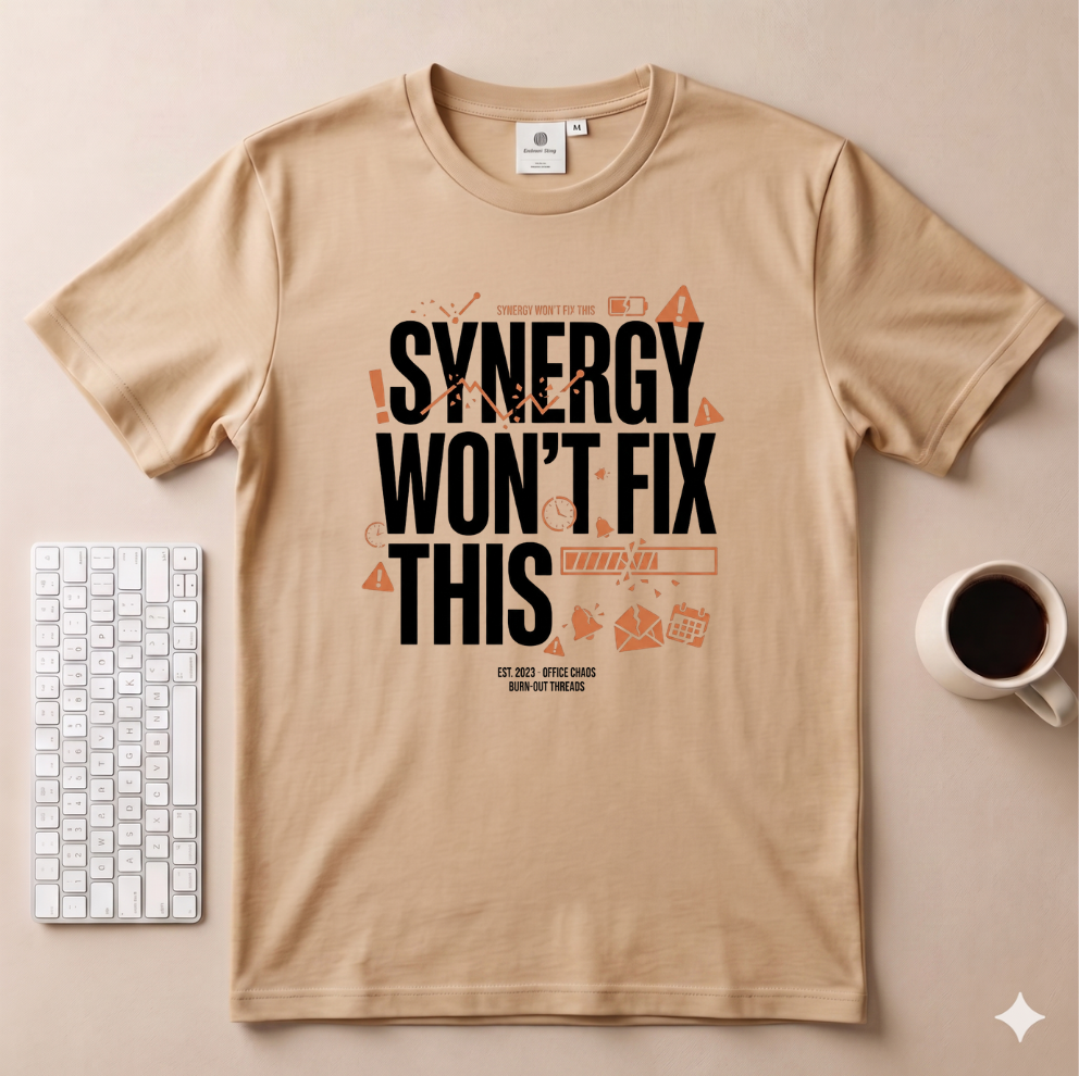 Synergy won't fix this T-Shirt