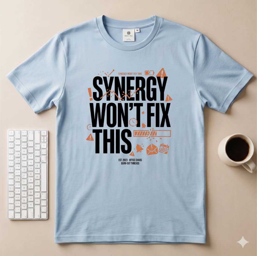 Synergy won't fix this T-Shirt