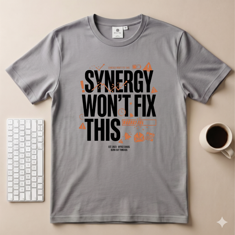 Synergy won't fix this T-Shirt