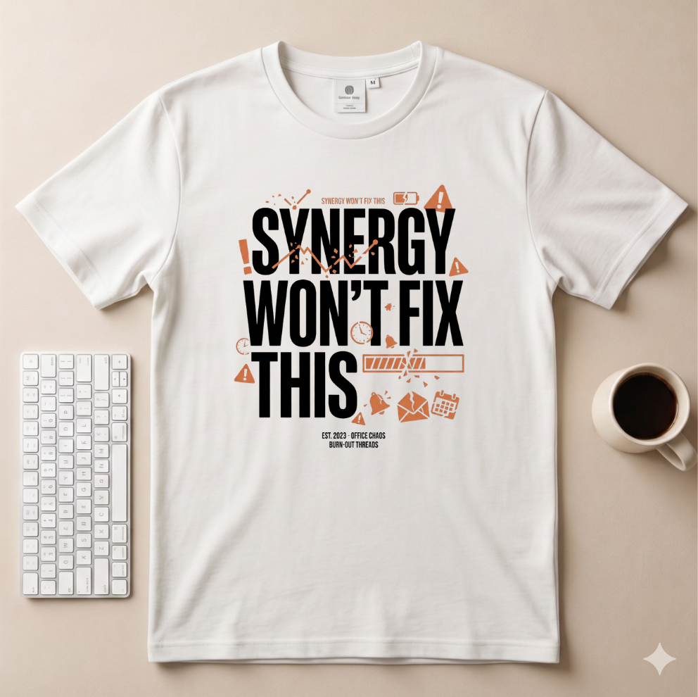 Synergy won't fix this T-Shirt