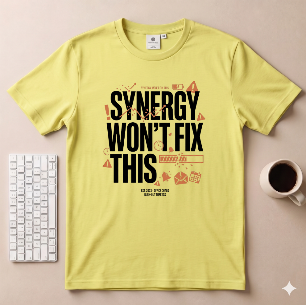 Synergy won't fix this T-Shirt
