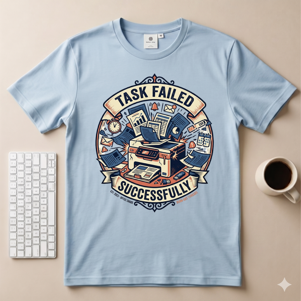 Task  Failed Successfully T-Shirt