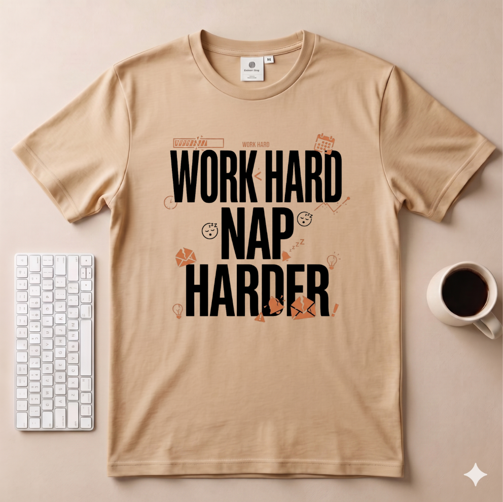 Work Hard Nap Harder T-Shirt