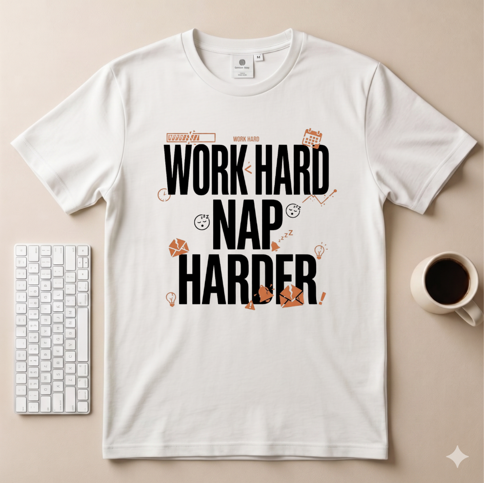 Work Hard Nap Harder T-Shirt