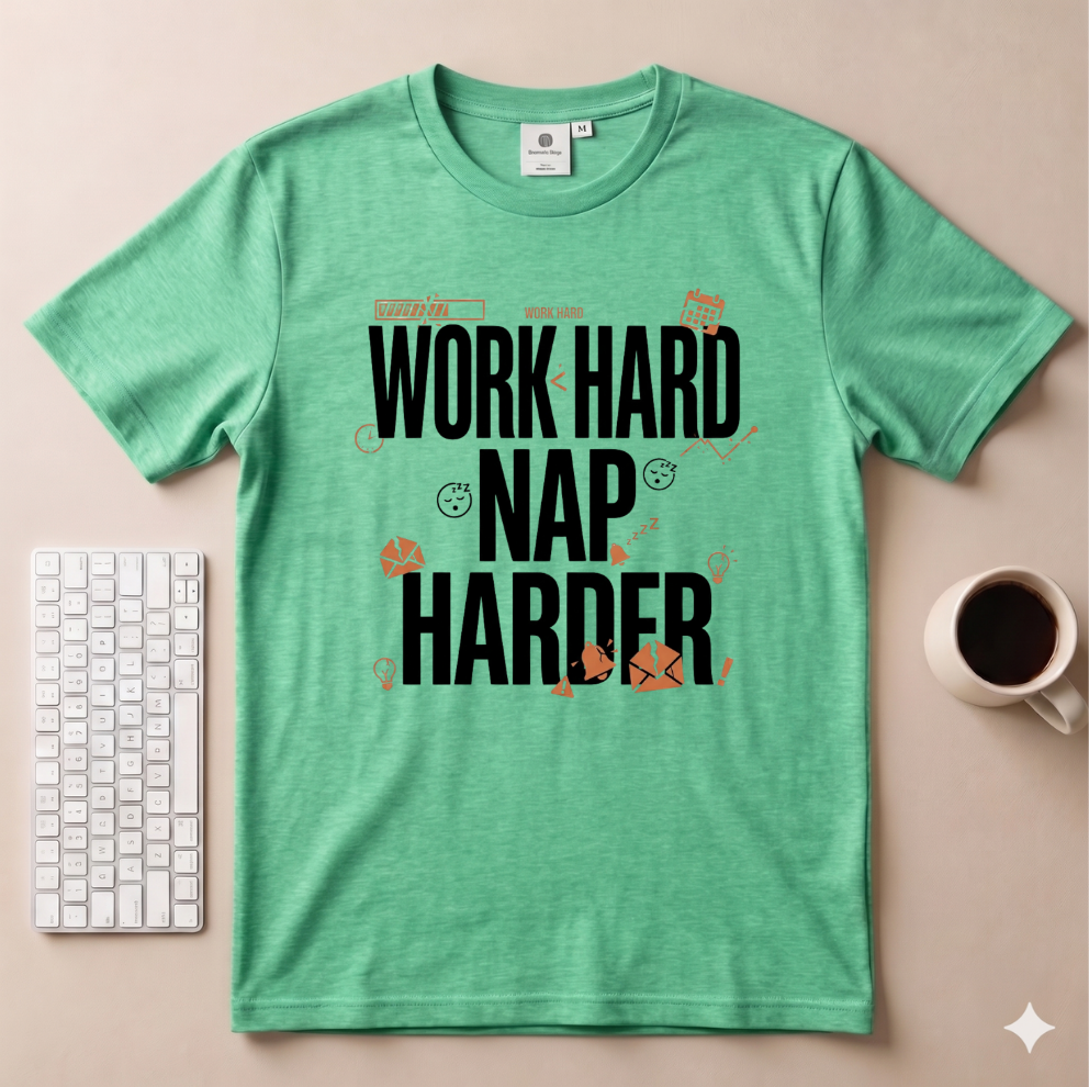 Work Hard Nap Harder T-Shirt