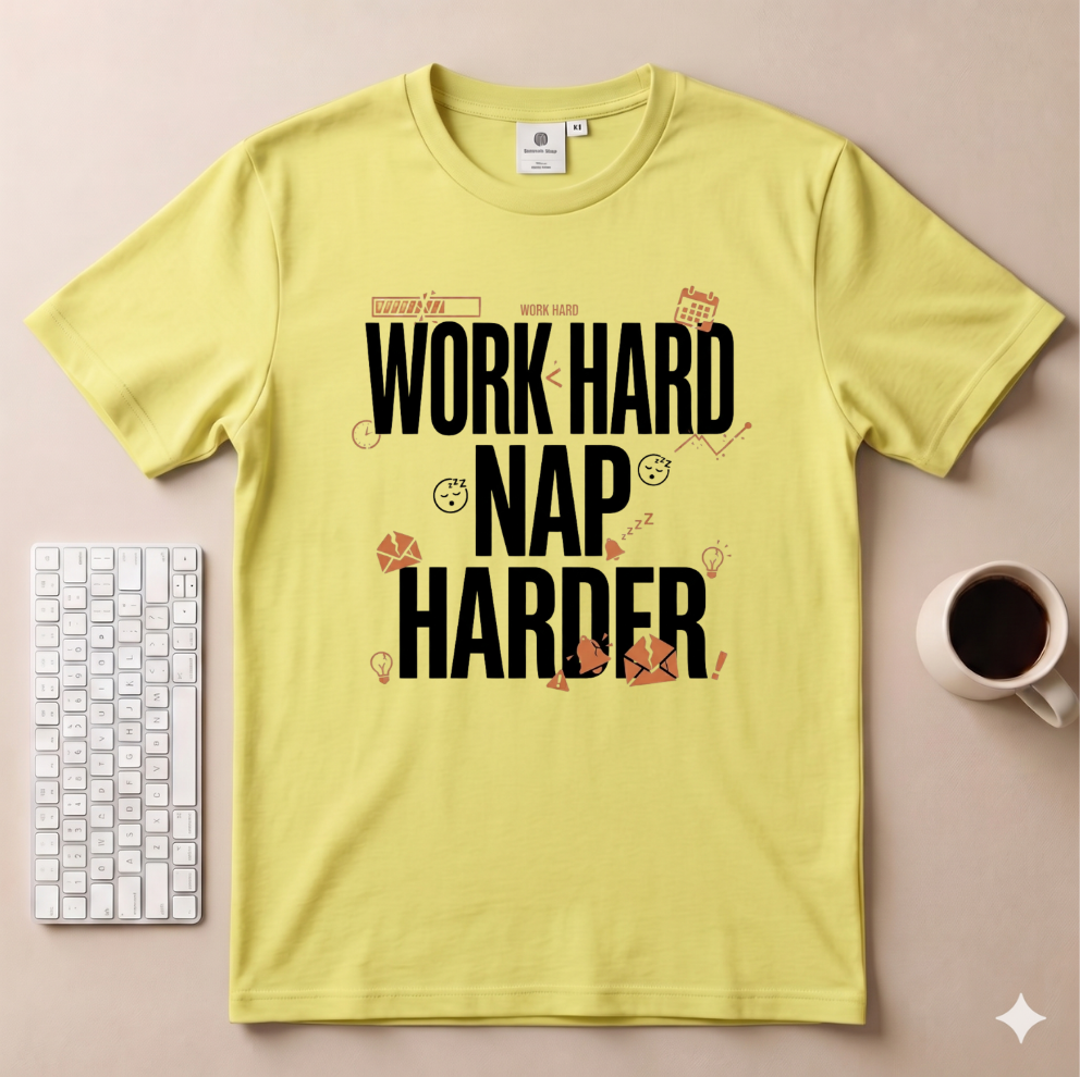 Work Hard Nap Harder T-Shirt
